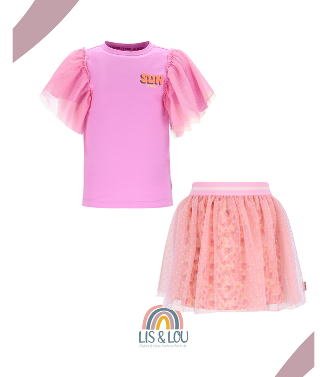 B-Nosy Top Tora Violet Tulle