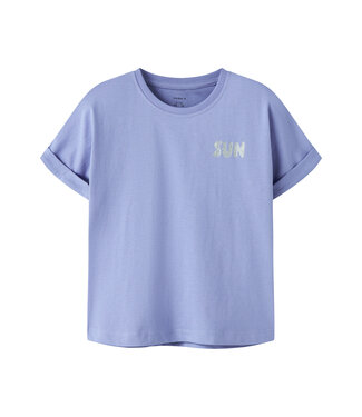 name it T-Shirt Purple Moon Sun