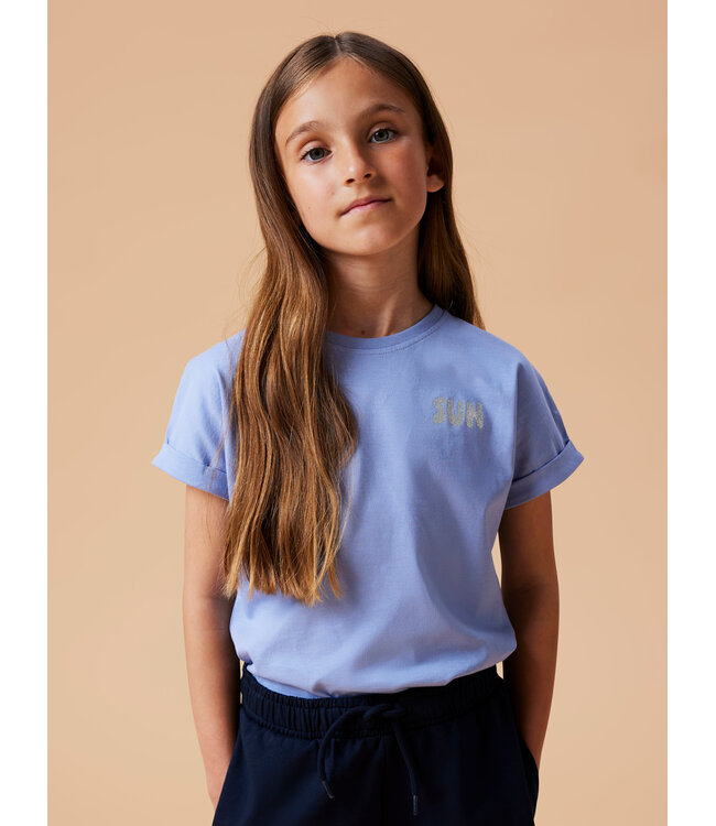 name it T-Shirt Purple Moon Sun