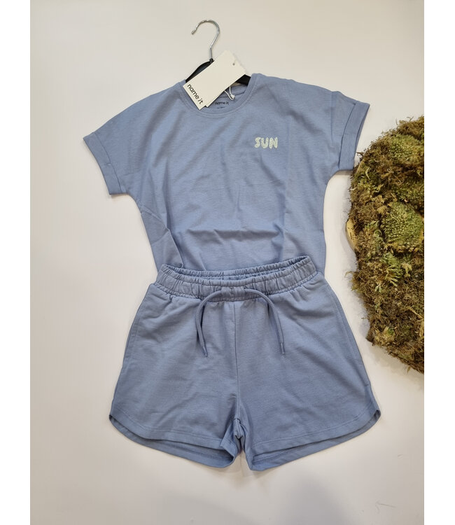 name it T-Shirt Purple Moon Sun