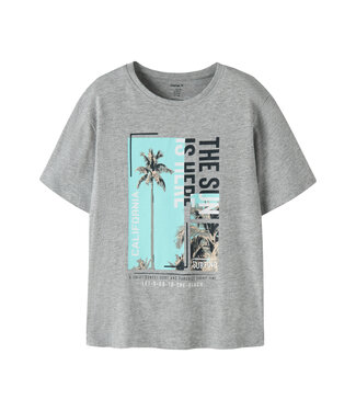 name it T-Shirt Vagno grijs Sun