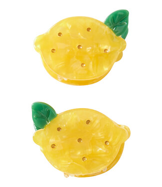 name it Hair clip Lemon Duo pack