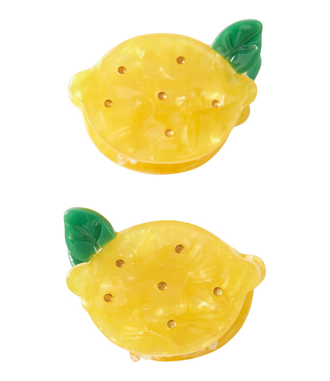 name it Hair clip Lemon Duo pack