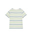 s.Oliver T-Shirt ecru gestreept fluo lijnen