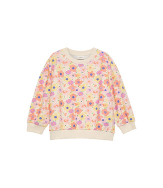 s.Oliver Sweater ecru happy flowers