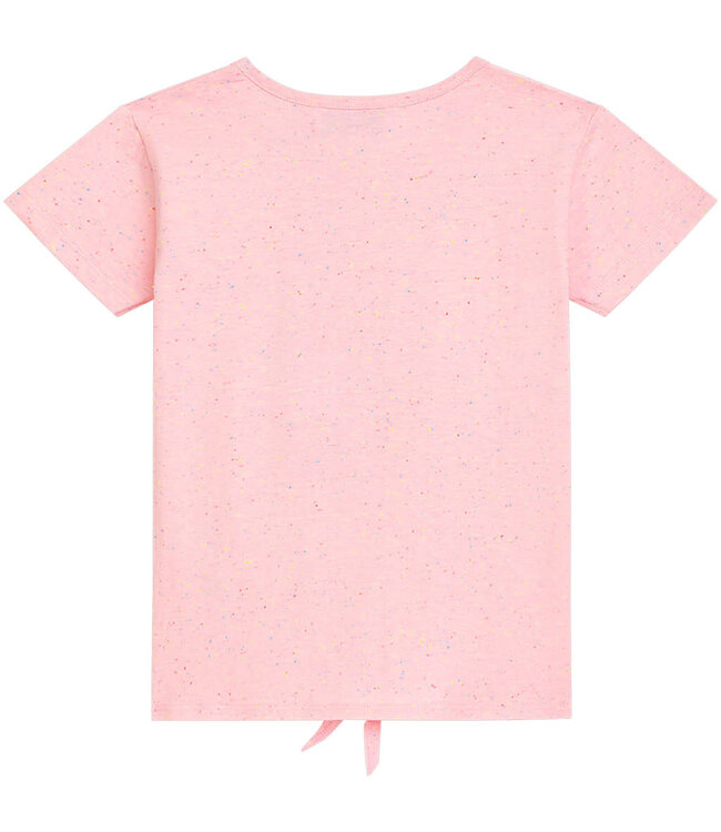 danamade T-Shirt Daniela roze knoop