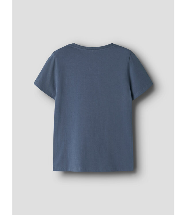 name it T-Shirt Fivil Blauw Holiday busje
