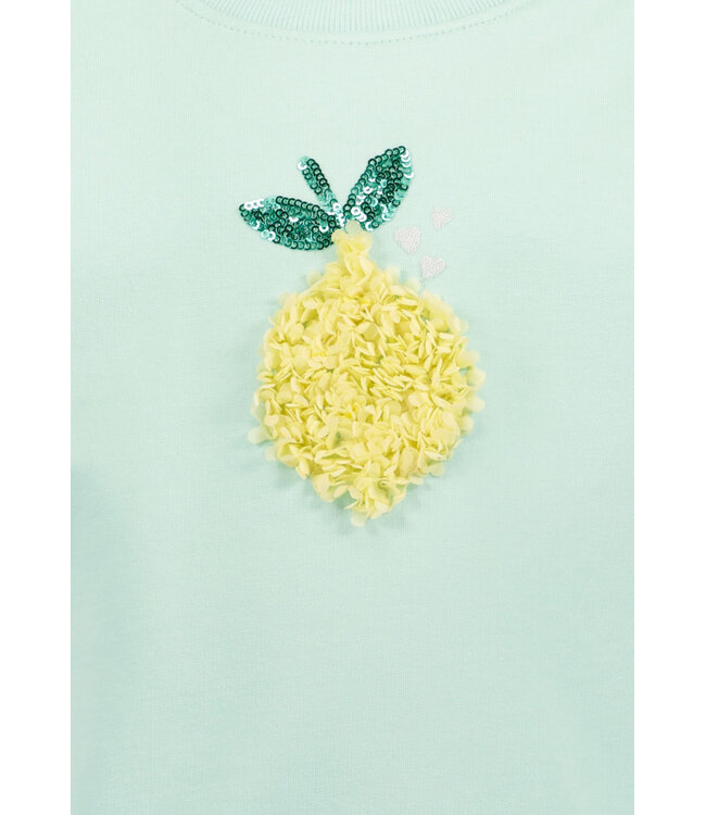 Blue Seven Sweater Citroen mint