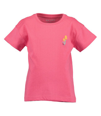 Blue Seven T-Shirt roze vlindertuin