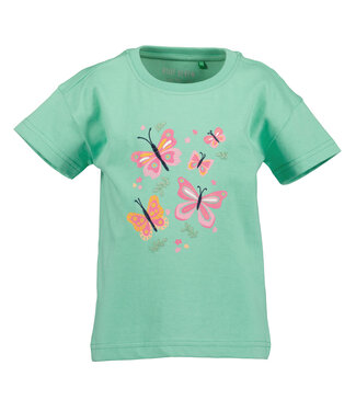 Blue Seven T-Shirt Groen vlindertuin