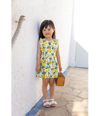 Blue Seven Jurk citronella