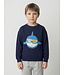 Blue Seven Sweater Donkerblauw Shark