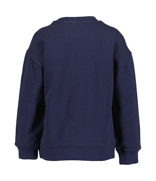 Blue Seven Sweater Donkerblauw Shark