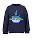 Blue Seven Sweater Donkerblauw Shark