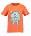 Blue Seven T-Shirt Monsters orange