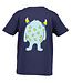 Blue Seven T-Shirt Monsters donkerblauw