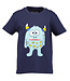 Blue Seven T-Shirt Monsters donkerblauw