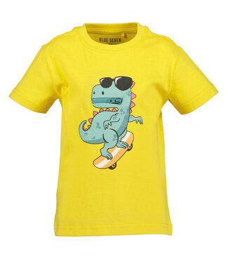 Blue Seven T-Shirt Geel crazy dino