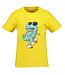 Blue Seven T-Shirt Geel crazy dino