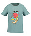 Blue Seven T-Shirt crazy dino petrol