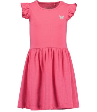 Blue Seven Jurk roze zilver vlinder