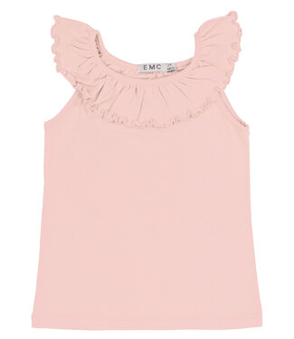 EMC Top Frilled boord Roze
