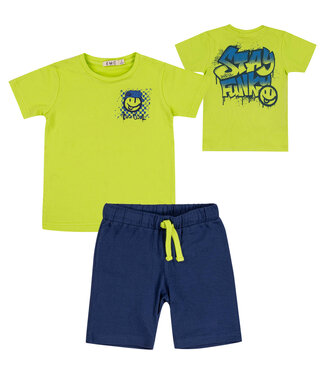 EMC Set Lemon blauw stay funky