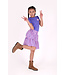 B-Nosy Jurk Dunya Blauw lila