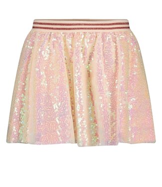 Jubel Paillet rok zacht roze-ecru lazy lagoon