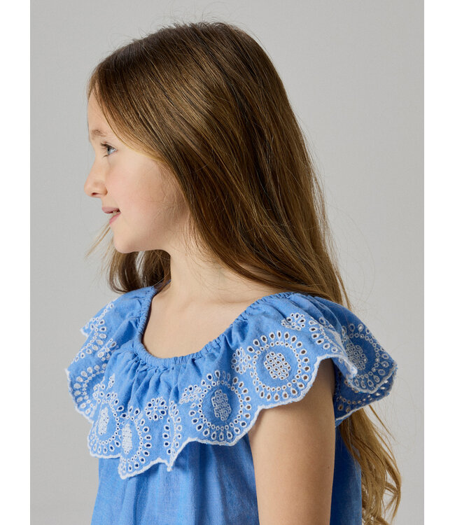 name it Jumpsuit blauw Ferma