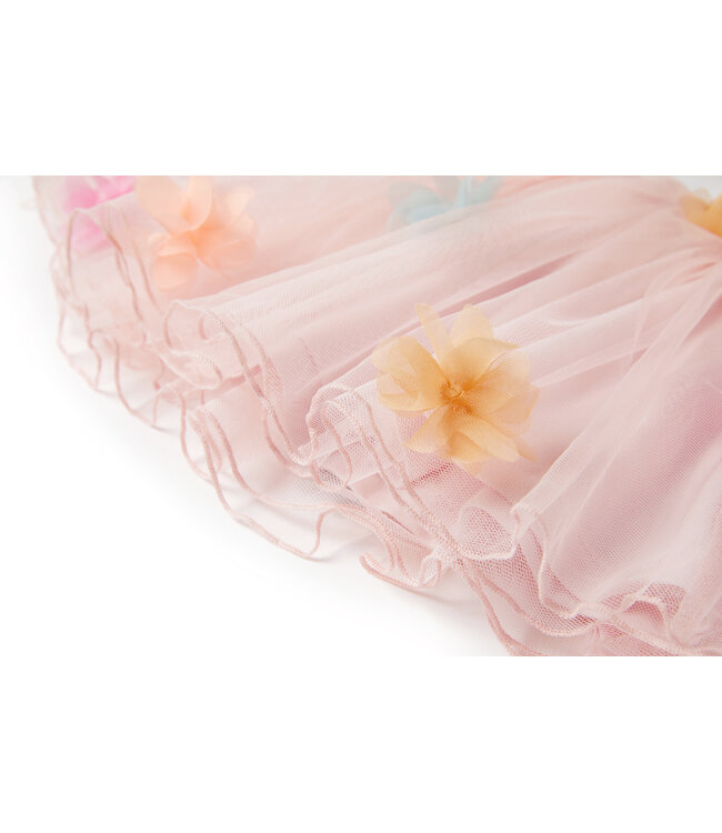 Someone Rok Ester Tulle bloemen zacht roze