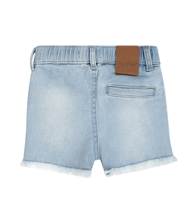 Dirkje Jeans Short mini met strik