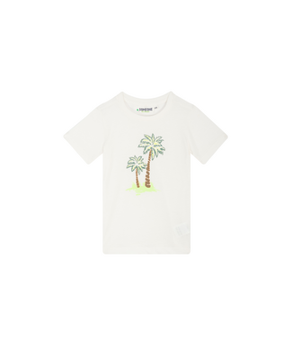 Someone T-Shirt ecru Aaron Palm