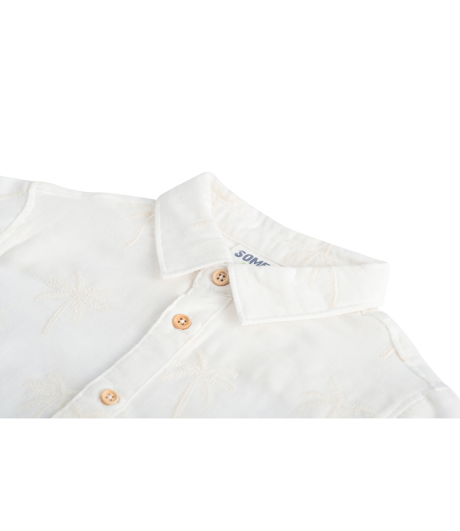 Someone Hemd palm ecru aaron