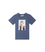 Someone T-Shirt donkerblauw Archie leeuw