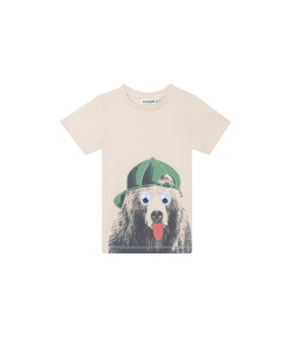 Someone T-Shirt beige crazy bear Muller