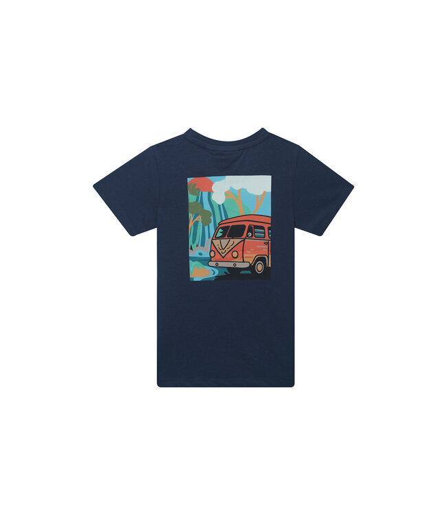 Someone T-Shirt donkerblauw Muller Van