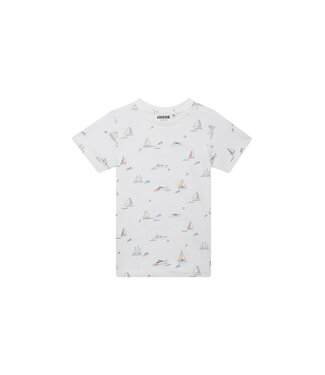 Someone T-Shirt ecru Ruben zeilboot