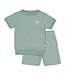 Feetje Summer wafelpyjama Zeegroen