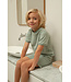 Feetje Summer wafelpyjama Zeegroen