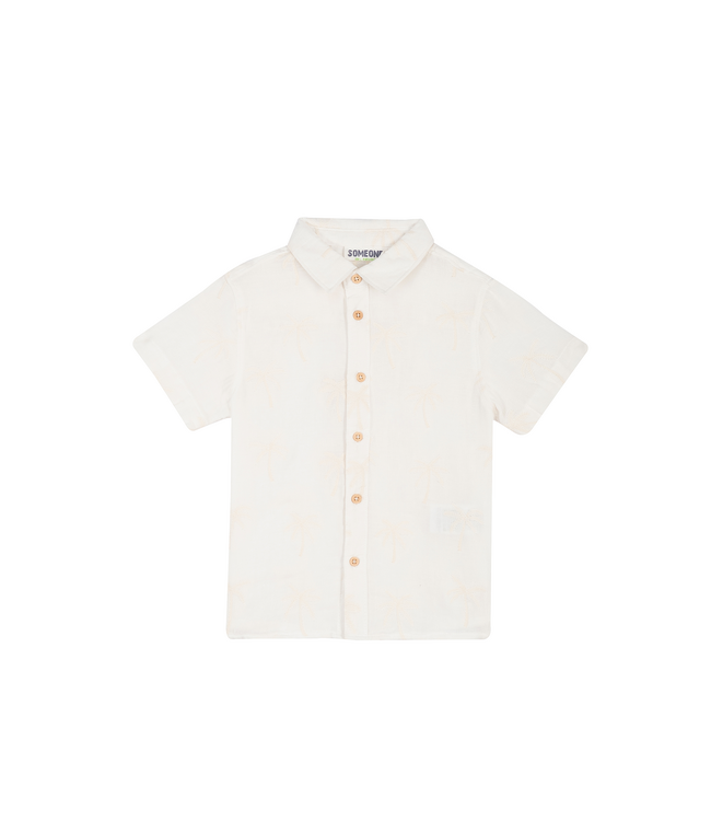 Someone Hemd palm ecru aaron