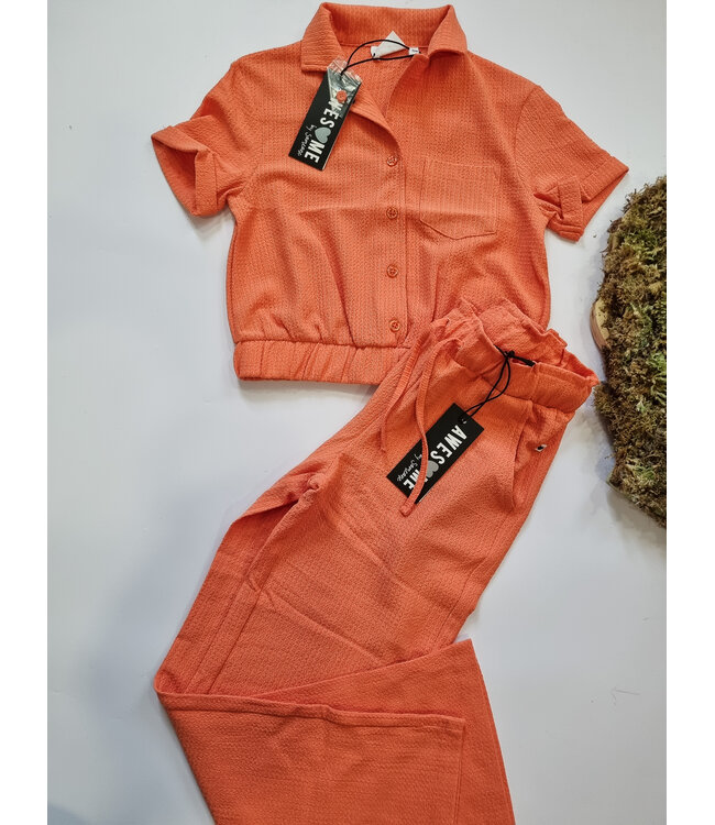 Someone Wide leg Els orange Awesome