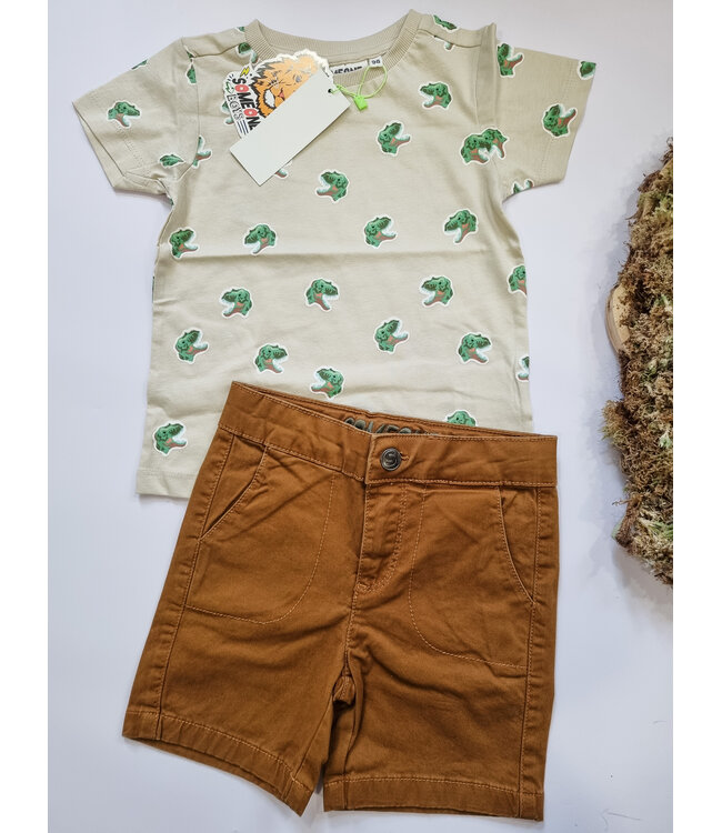 Someone T-Shirt ecru dino Joshua