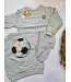 Someone Sweater grijs melange assist voetbal