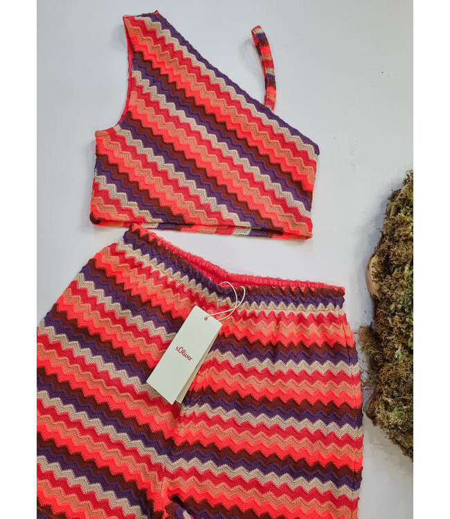 s.Oliver Top Cropped ziggy