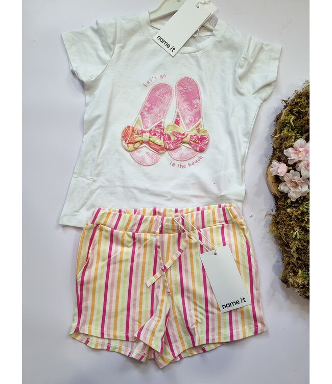 name it Short Filua zomers gestreept