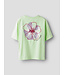 name it T-Shirt groen Perfect is boring flower