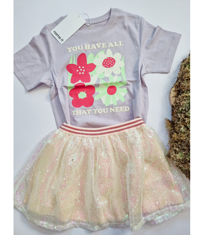 name it T-Shirt zacht lila al that you need