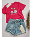 name it T-Shirt Rood cherry sweet
