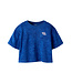 name it T-Shirt Terry blauw girls